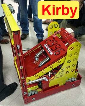 our robot kirby